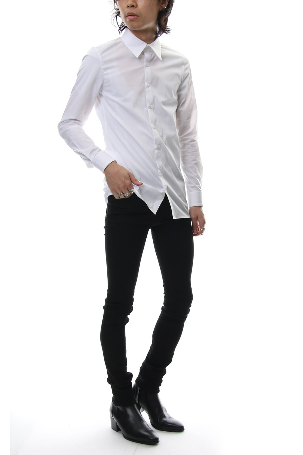 Broad Cloth Stretch Shirt