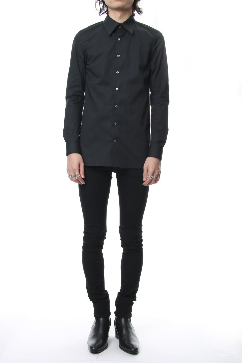 Broad Cloth Stretch Shirt