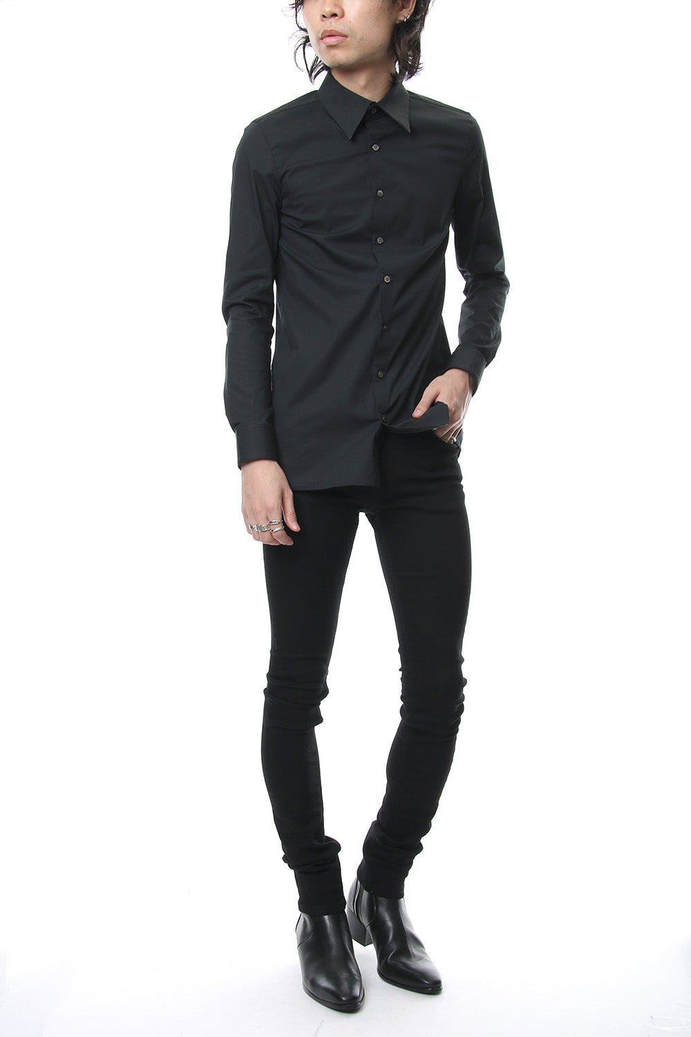 Broad Cloth Stretch Shirt