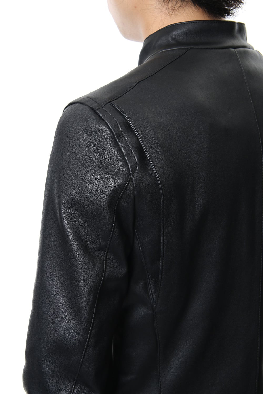 Bording Lamb Single Leather Jacket