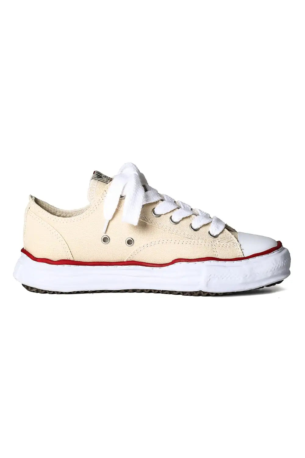 PETERSON Original sole canvas Lowcut sneaker Natural