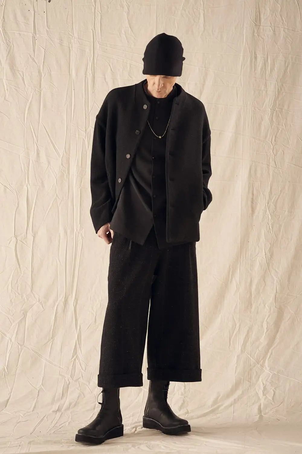 ジャケット ハンドソーイング ウール スーパー 120’s / bamboo