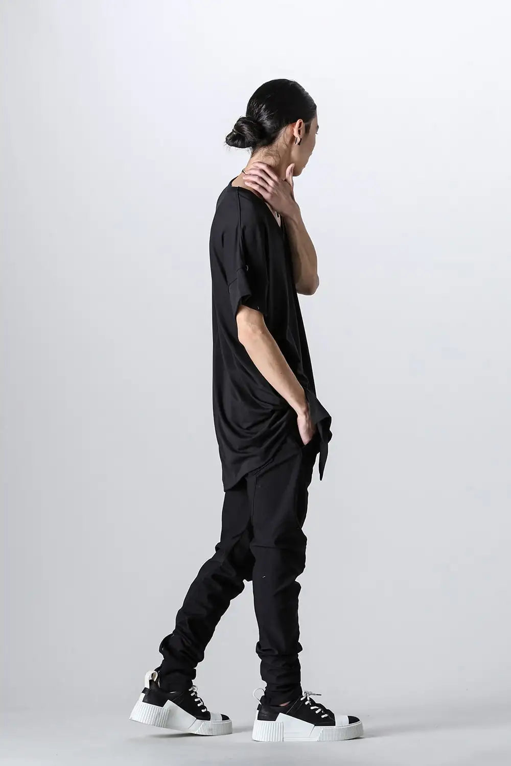 Flare V-Neck T-Shirt