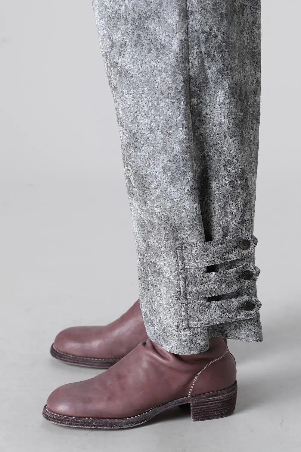 Pre-dyed Jacquard Pants