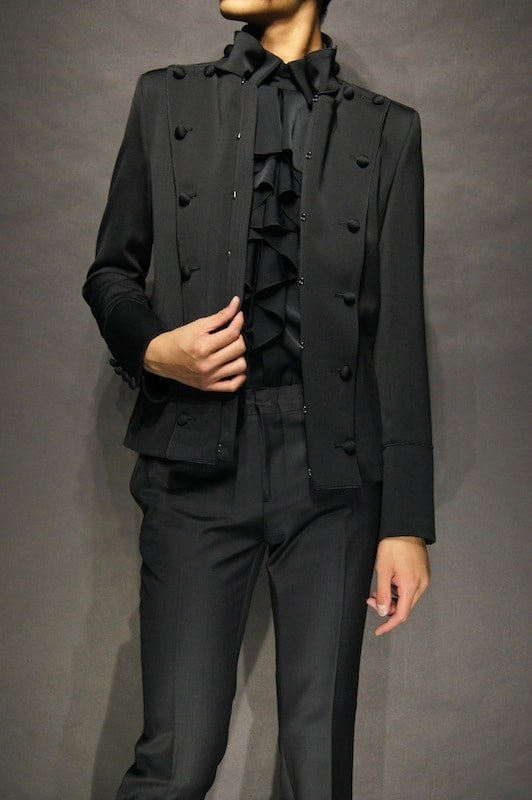 GalaabenD   The R Special order  Tuxedo Cloth Napoleon Jacket.