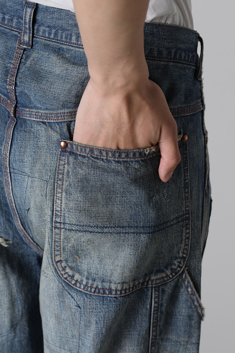 デニム ペインターパンツ