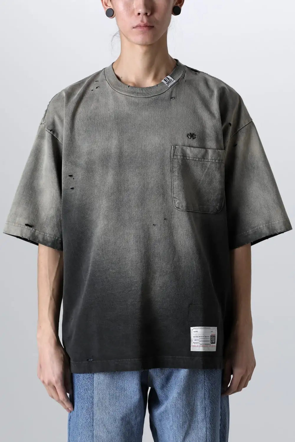 Sunfaded Tee Black