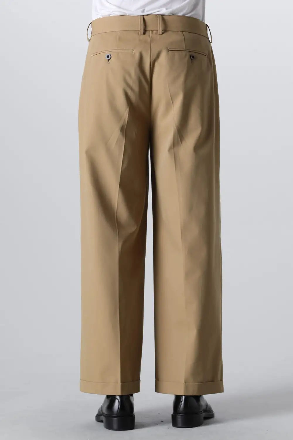 Belted Buggy Trousers  Camel