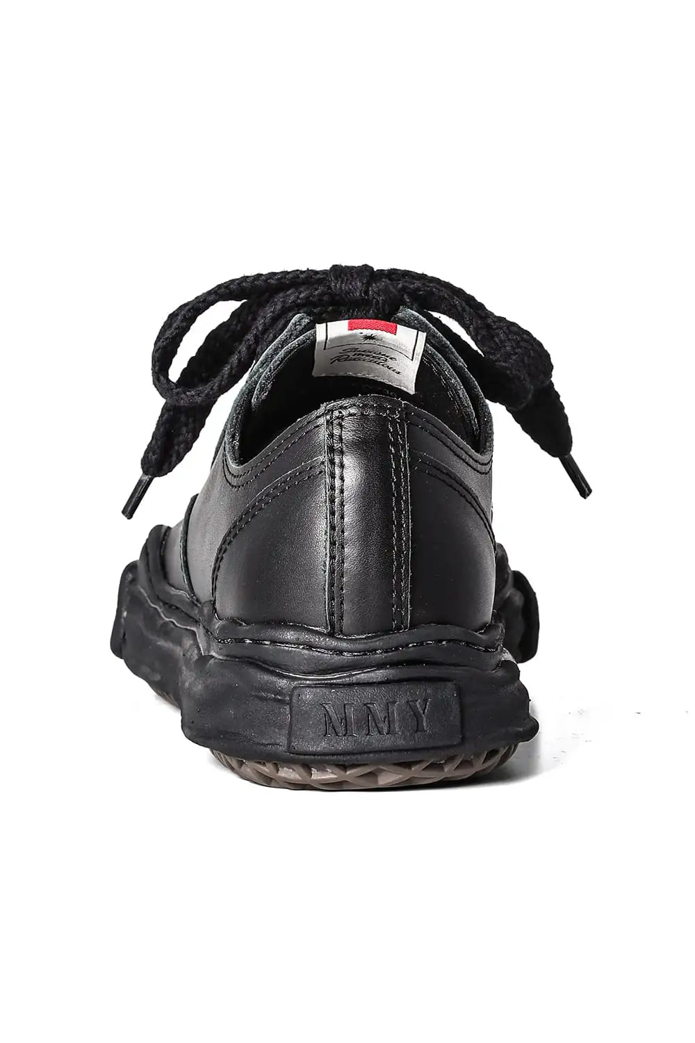 PETERSON Leather Low-Cut sneaker Black / Black