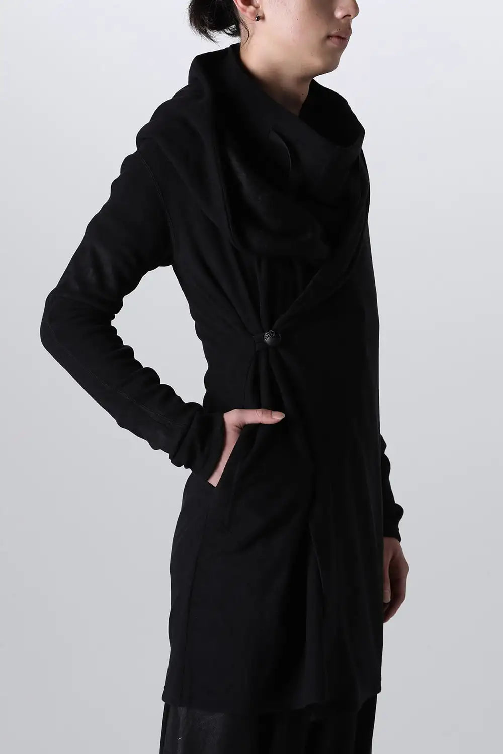 Heat Tech Jersey Wrap Cardigan