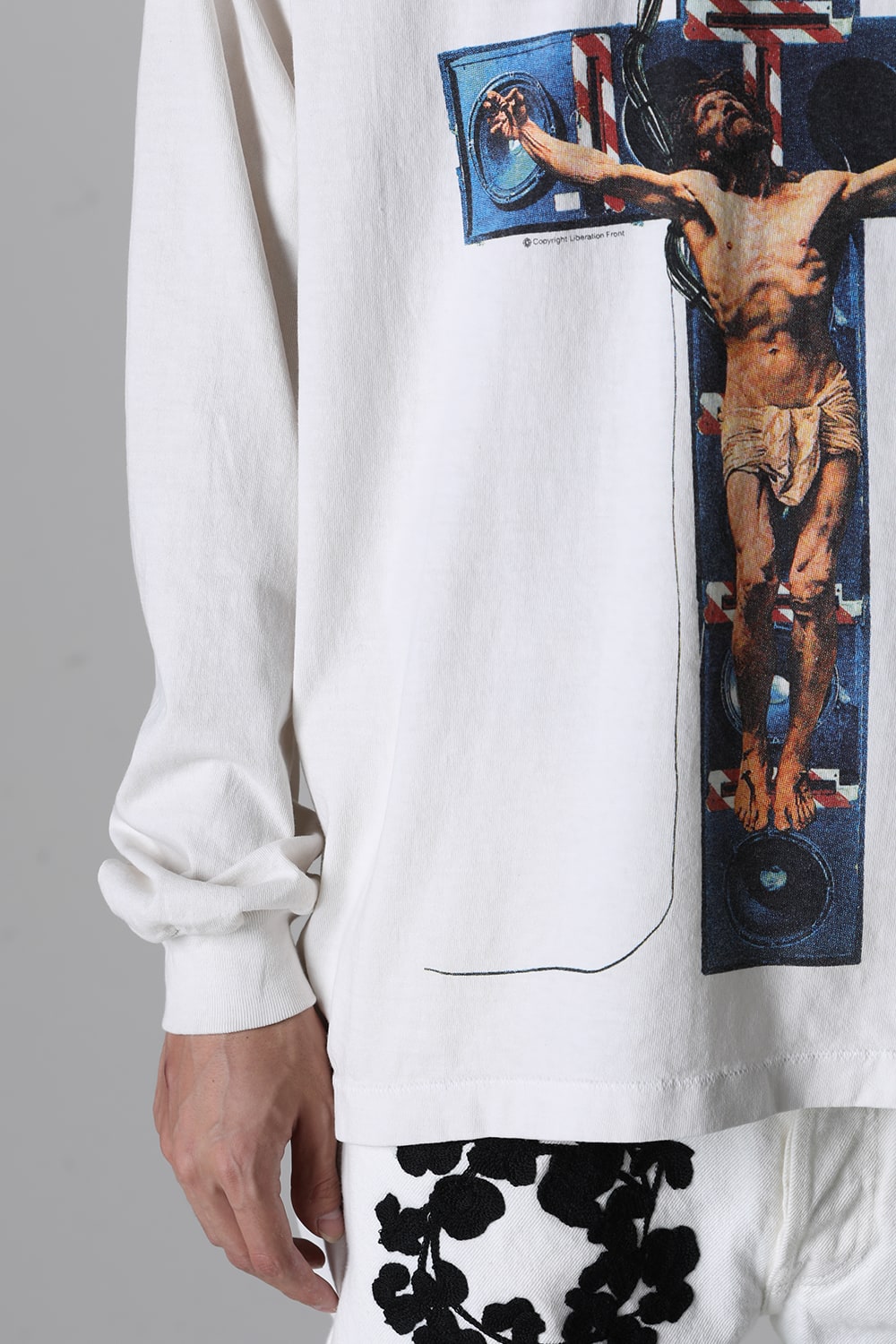 KOSUKE KAWAMURA × ©SAINT M×××××× COMPLICATED Long sleeve T-shirt