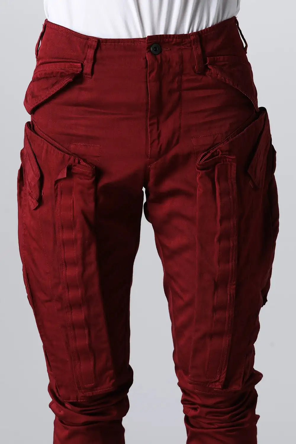 Tactical Skinny Pants  Red