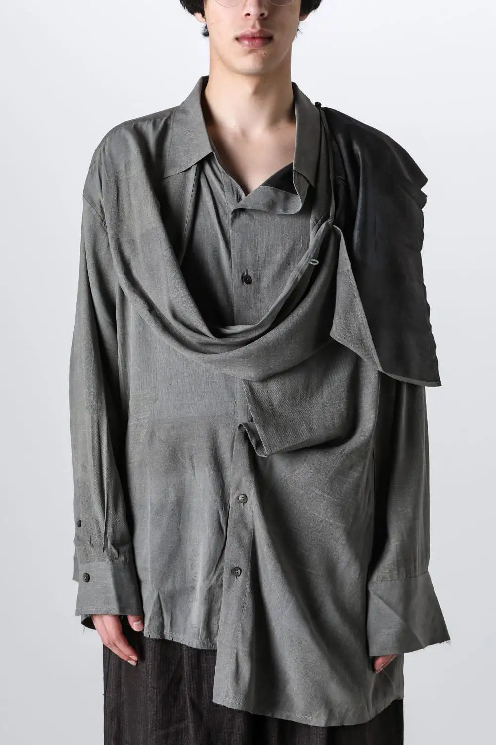Deconstructed Long Shirt