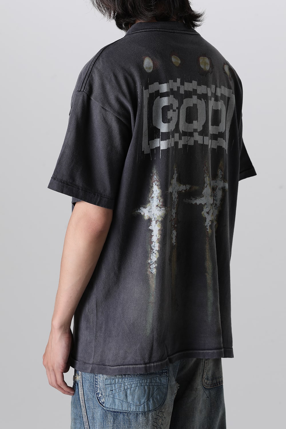 FORSOMEONE × ©SAINT M×××××× GOD Short sleeve T-shirt