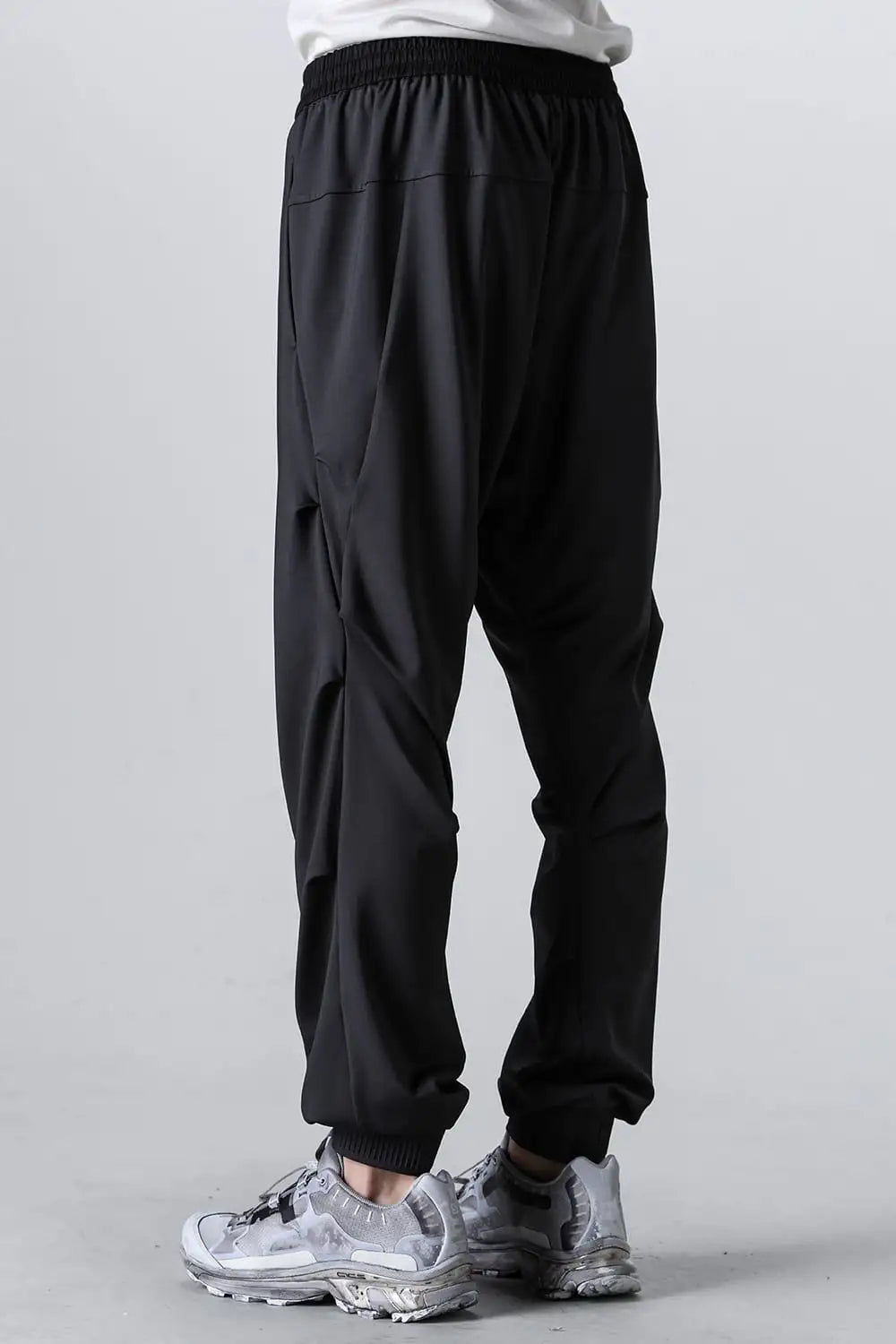 Jogger pants hybrid yarn jersey