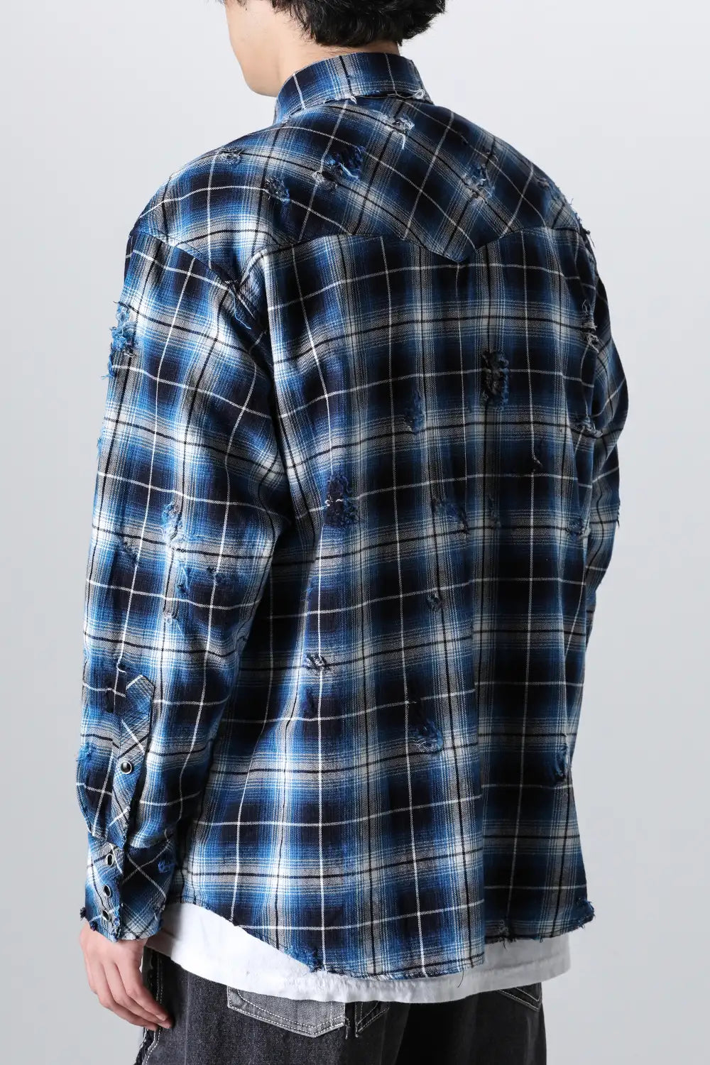 Western Shirt Blue