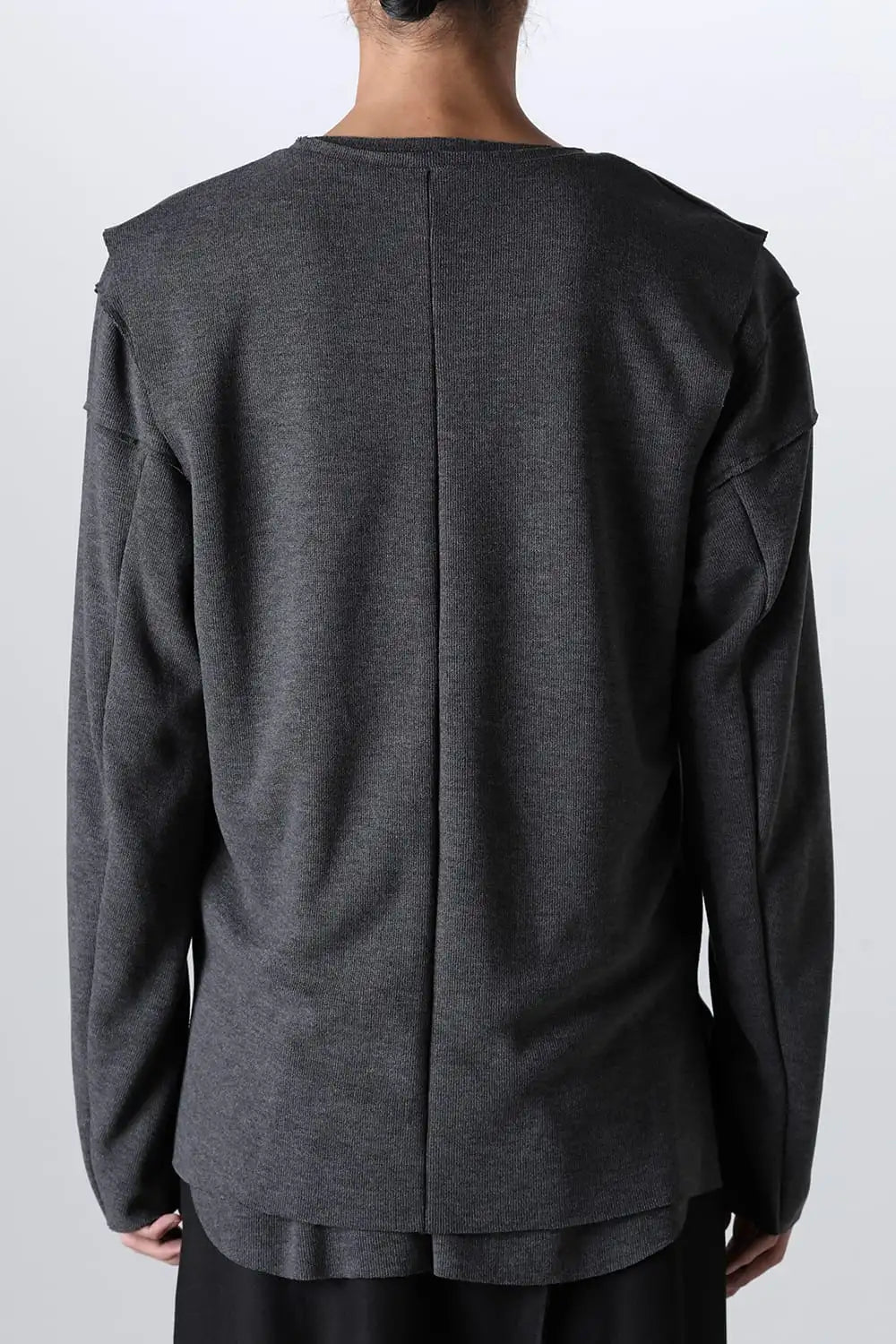 Separated Knit (Vest & 2 Shoulder L/S) D.Gray