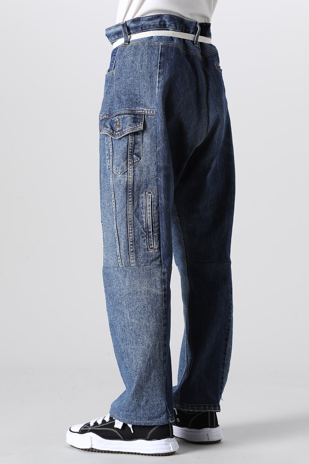Denim Cargo Pants - L3