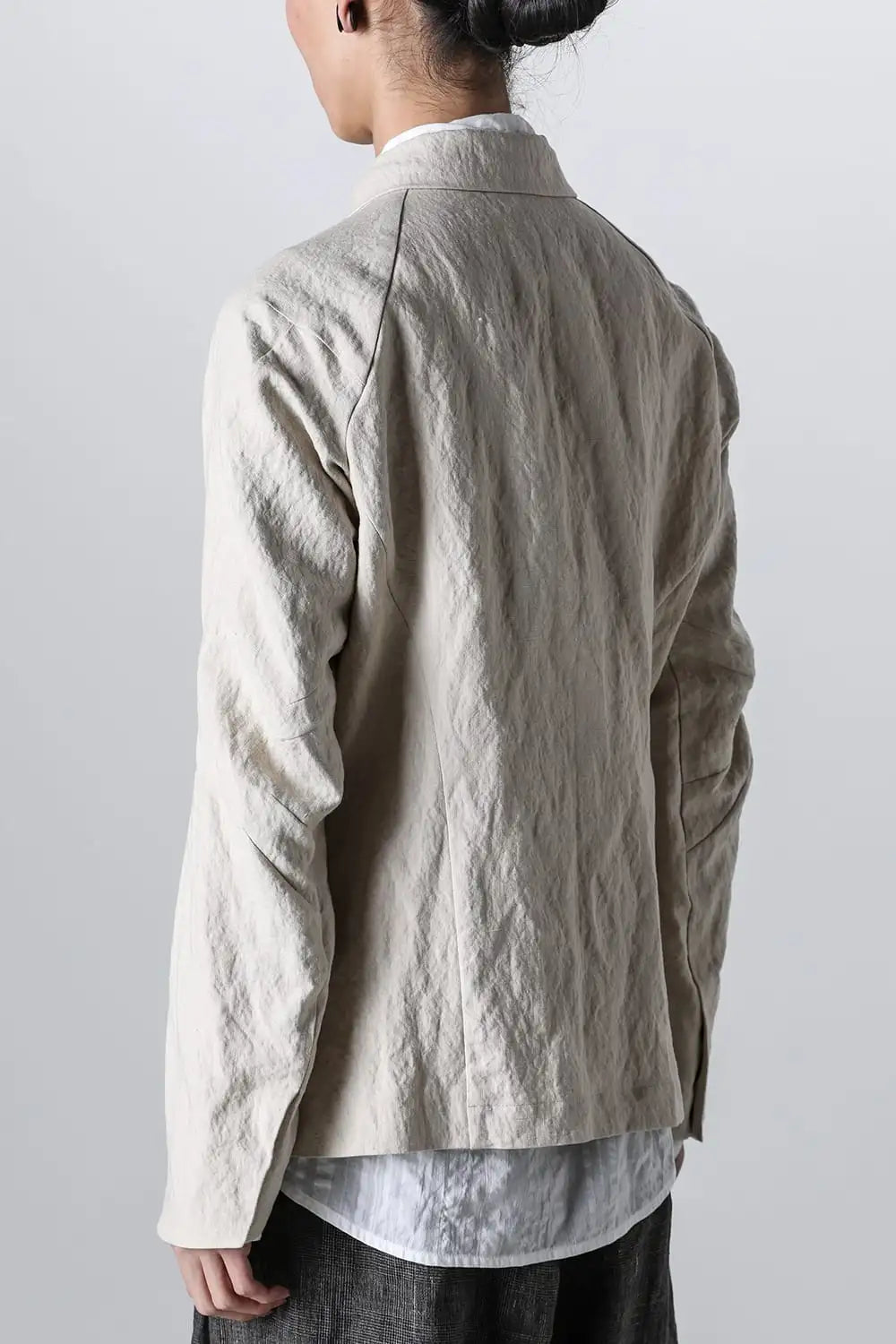 ジャケット カナパコットンメタルシュリンク