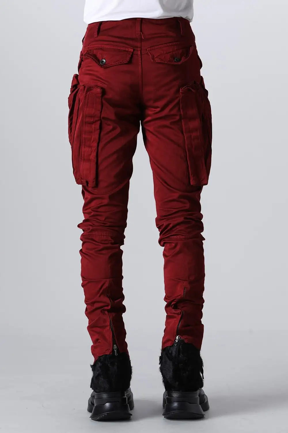 Tactical Skinny Pants Red