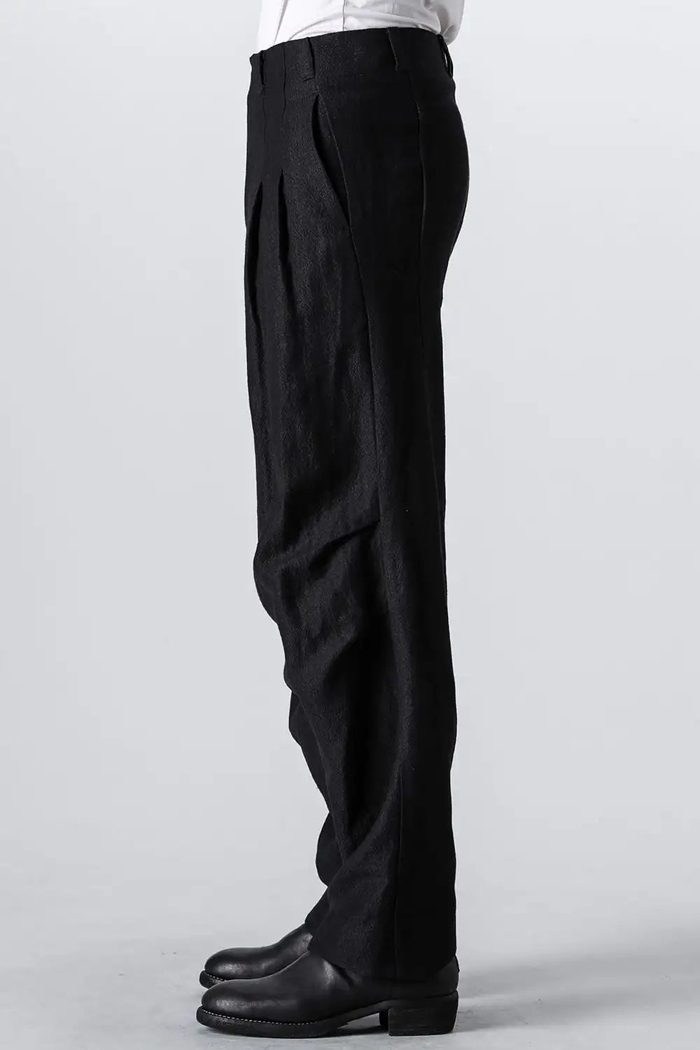 Baggy pants wool / linen