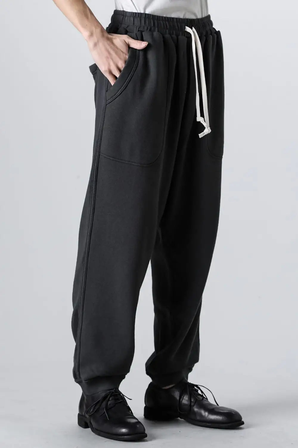 SWEATPANTS Loopwheel Sweat BLACK