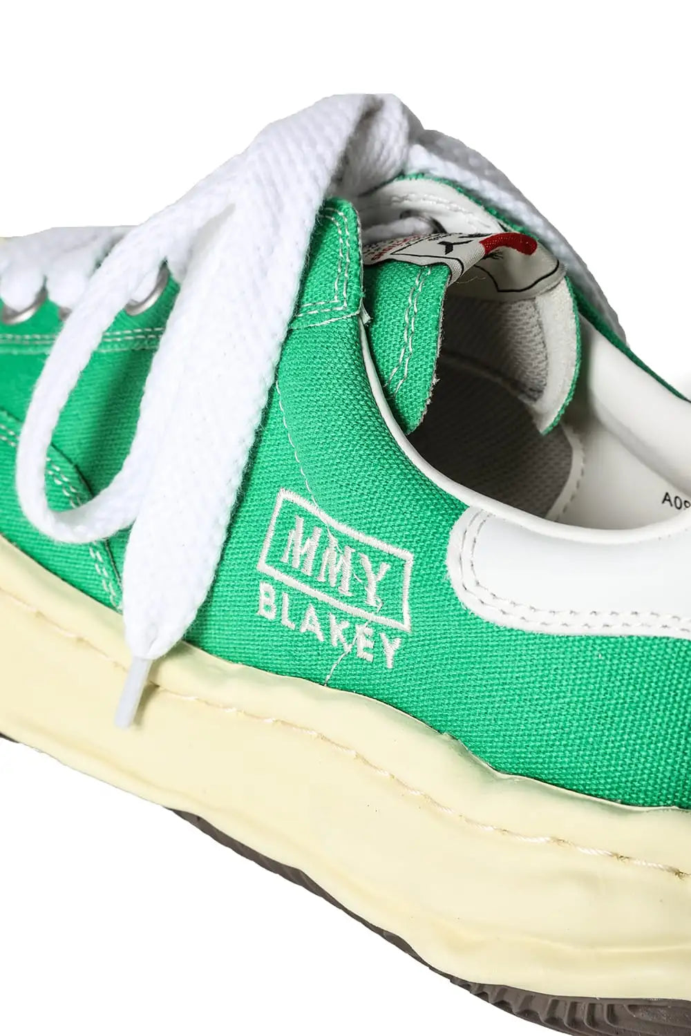 BLAKEY Original sole canvas Low-Cut sneakers Vintage like Sole Green