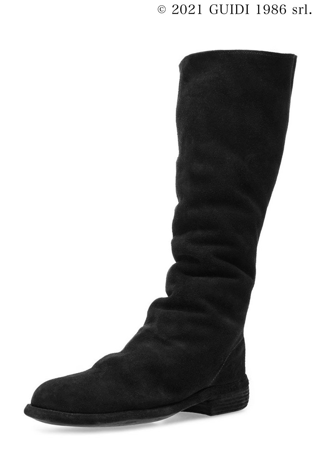 9001 -  Back Zip Mid-Calf Boots