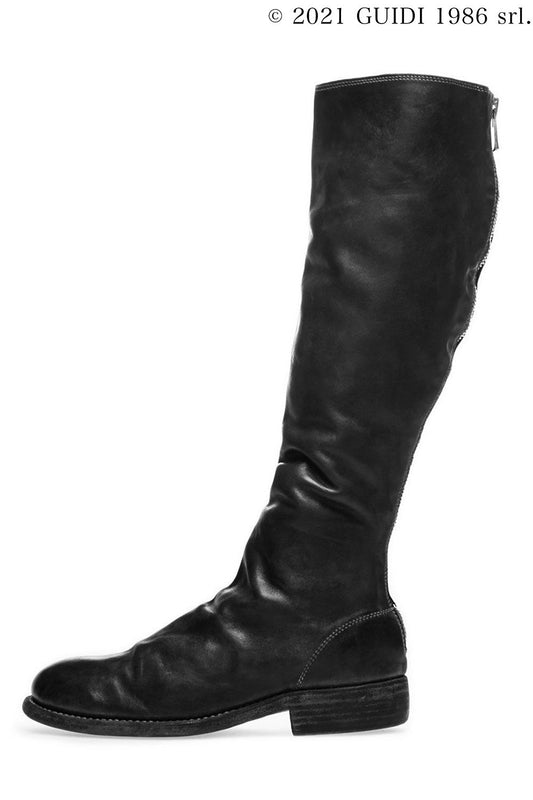 9010 - Back Zip Knee-High Boots