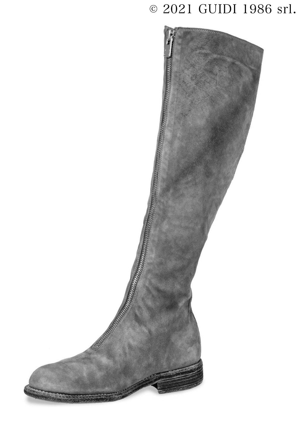 9010FZ - Front Zip Knee-High Boots