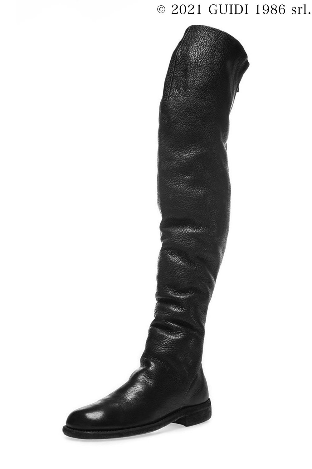 9012 -Back Zip Over-The-Knee Boots