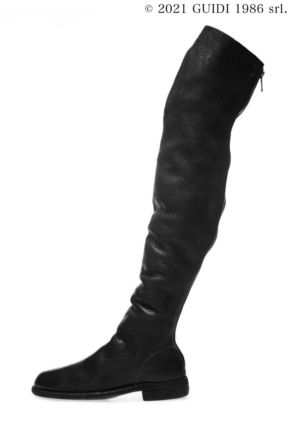 9012 -Back Zip Over-The-Knee Boots