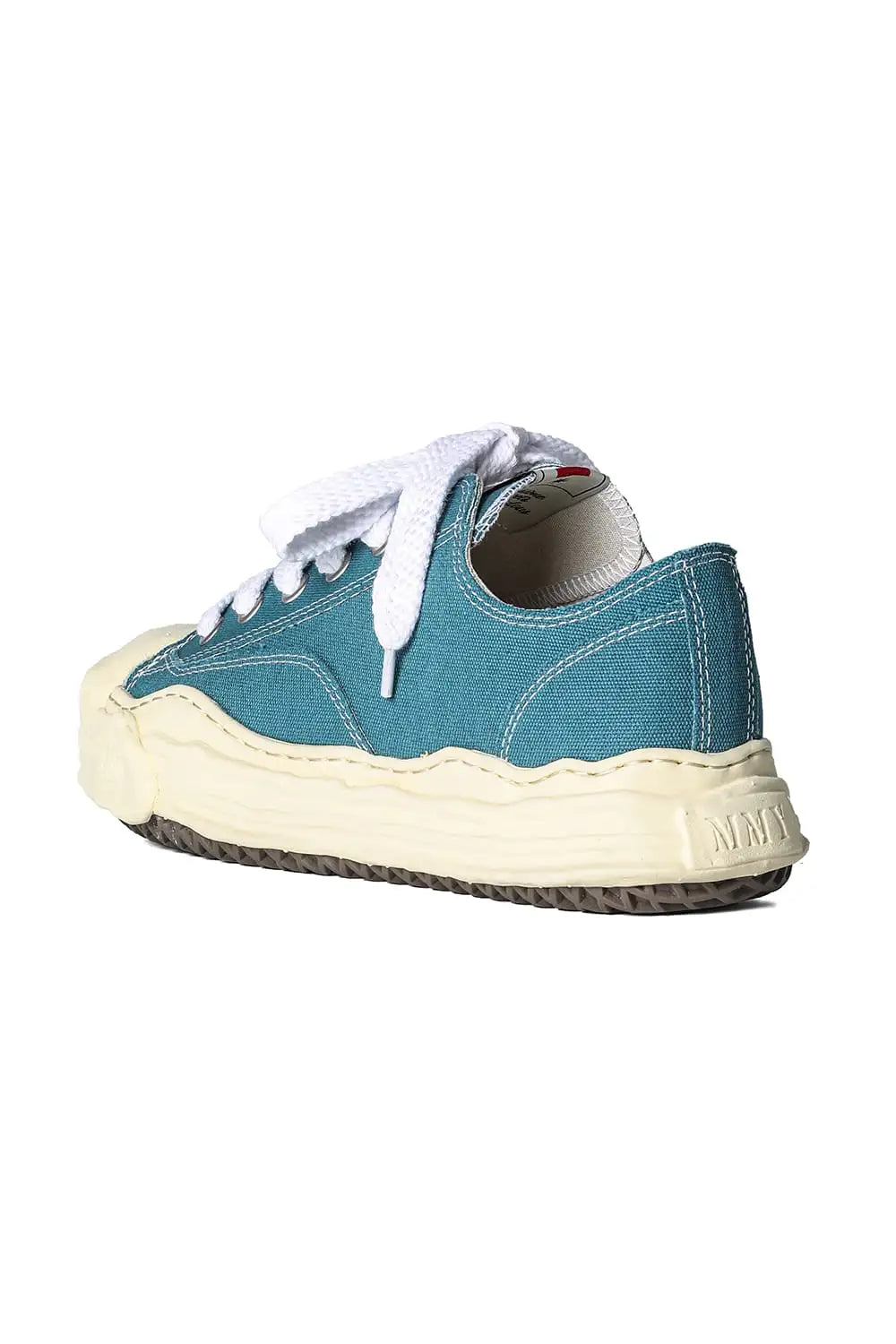 HANK- Original sole sneaker LOW Cut canvas Vintage like Sole Blue