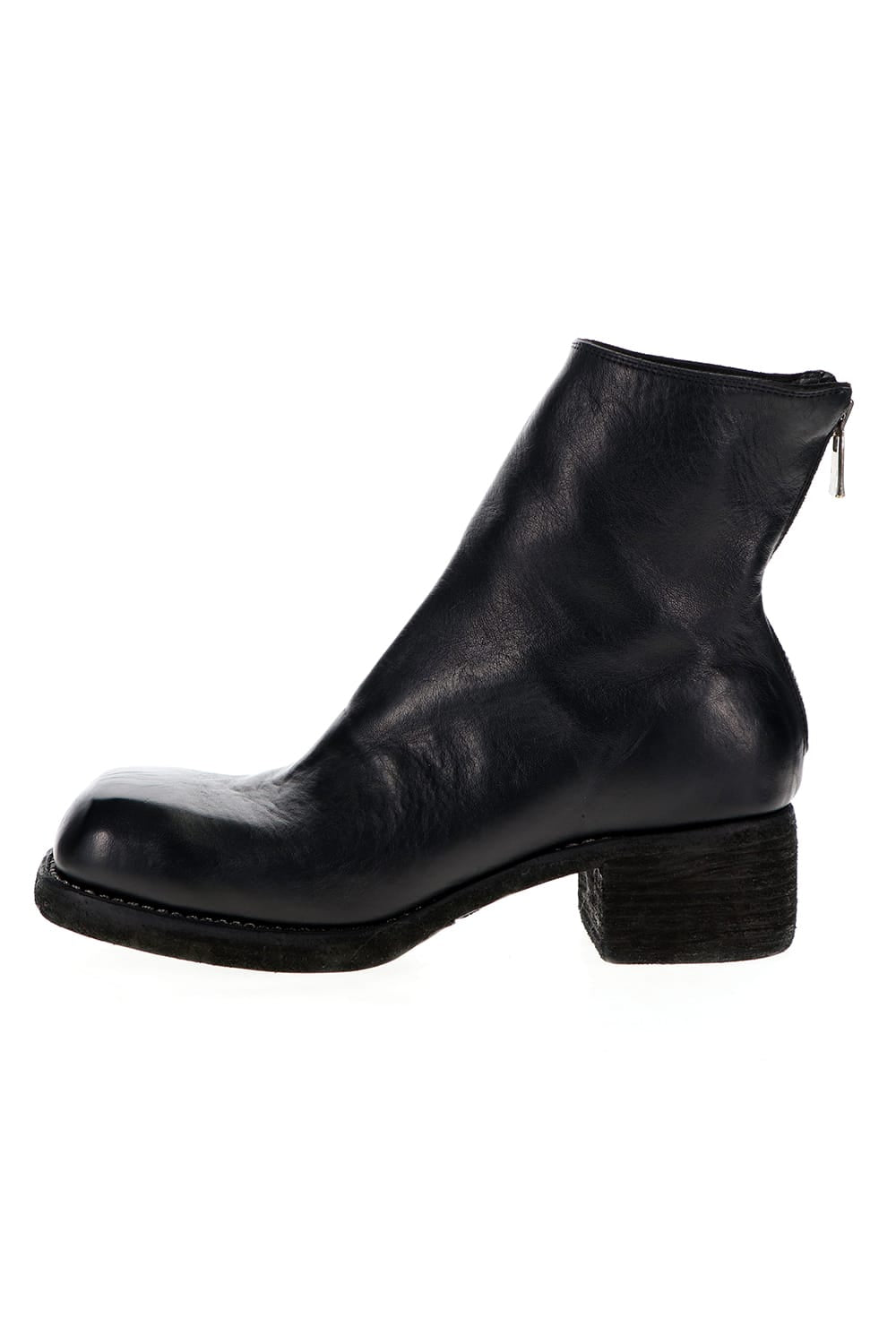 9086 Back Zip Boots - Horse Full Grain Sole Leather