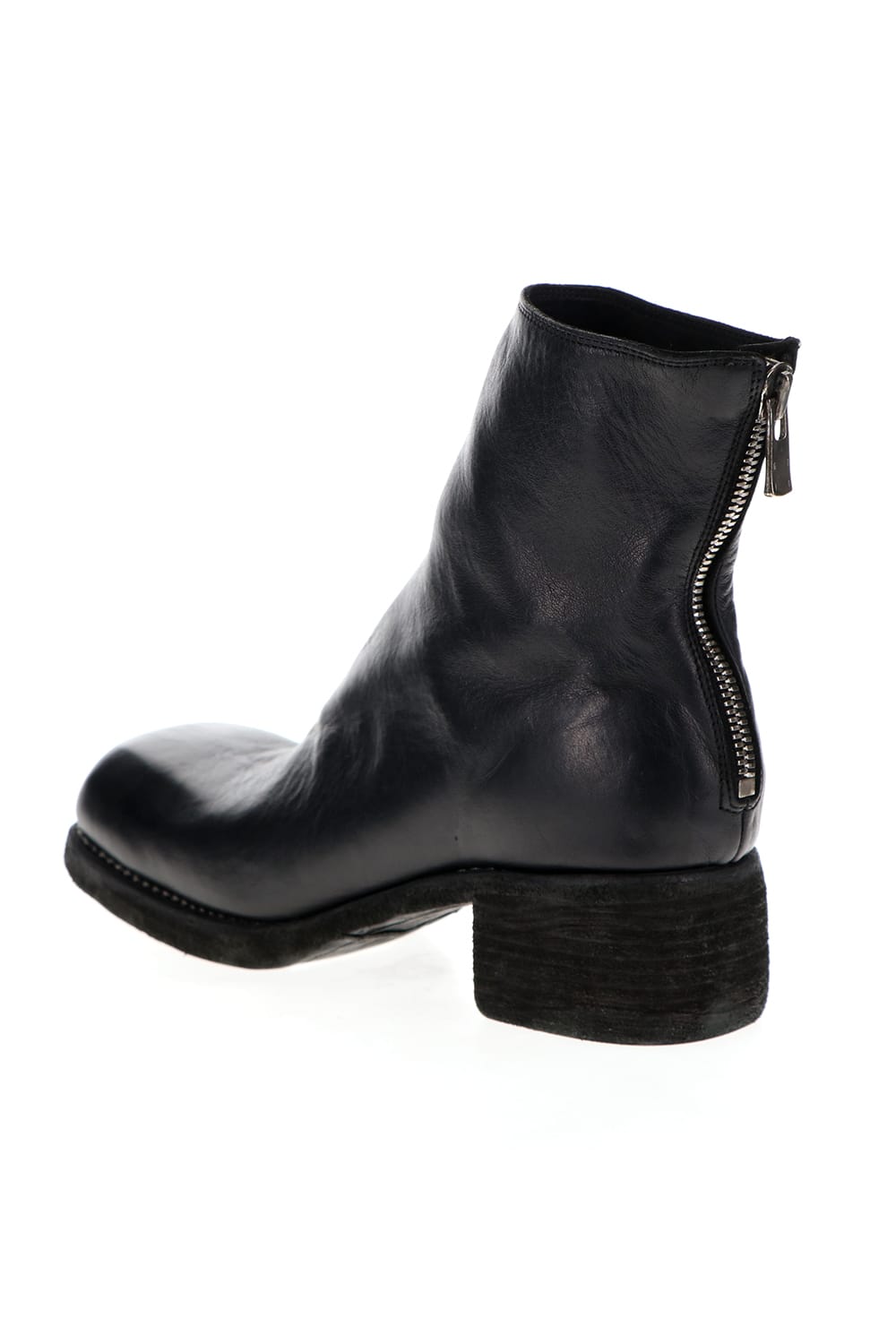 9086 Back Zip Boots - Horse Full Grain Sole Leather