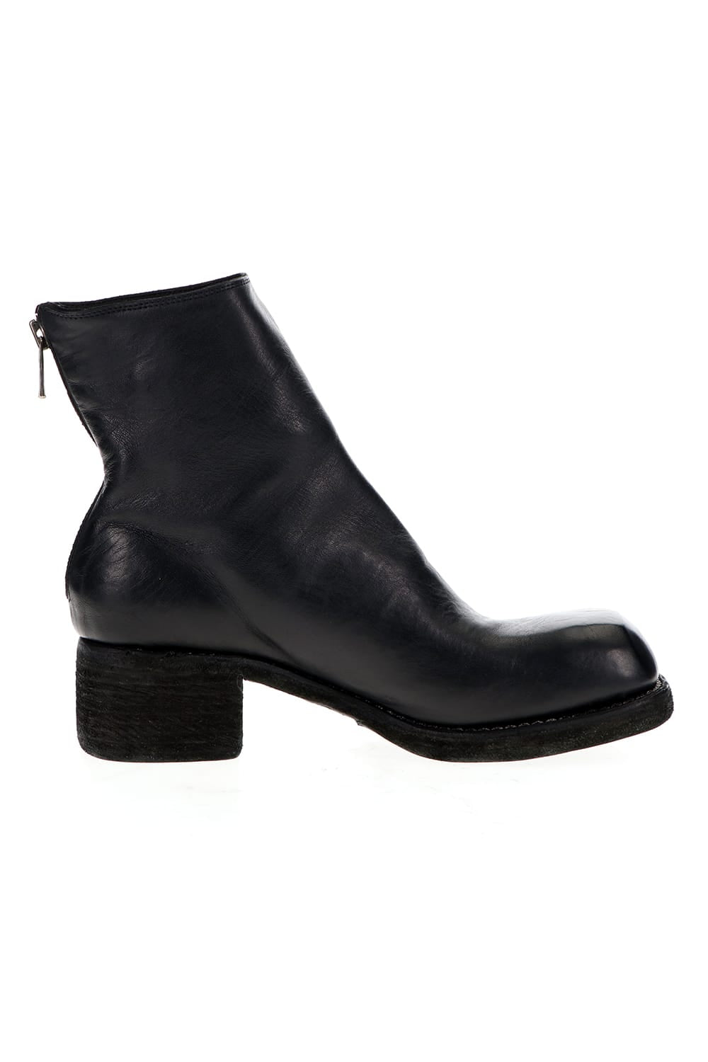 9086 Back Zip Boots - Horse Full Grain Sole Leather