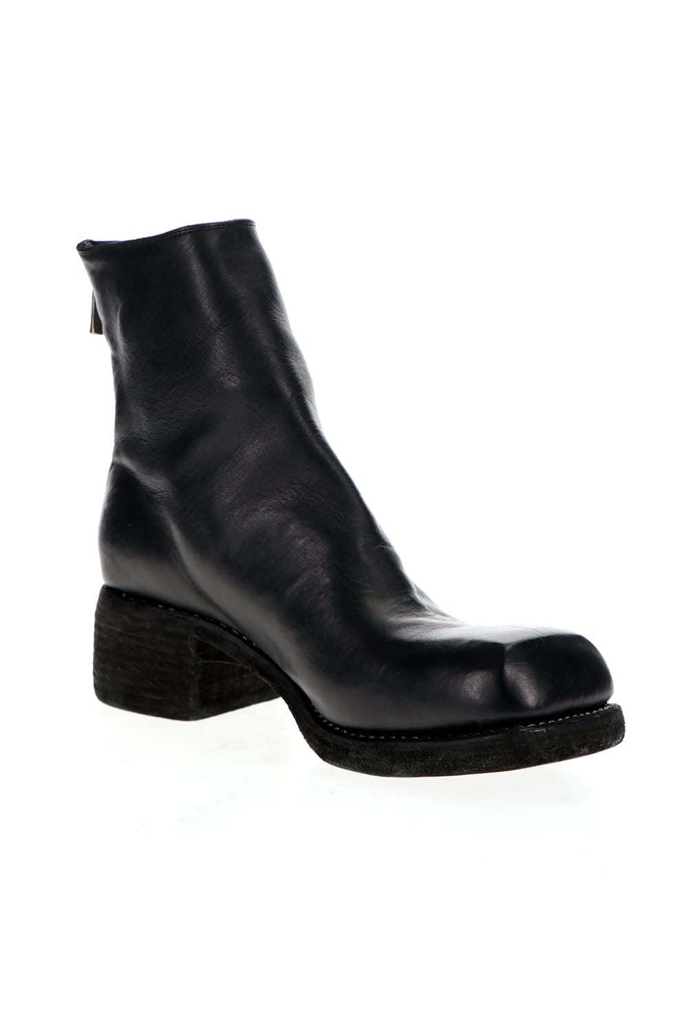 9086 Back Zip Boots - Horse Full Grain Sole Leather