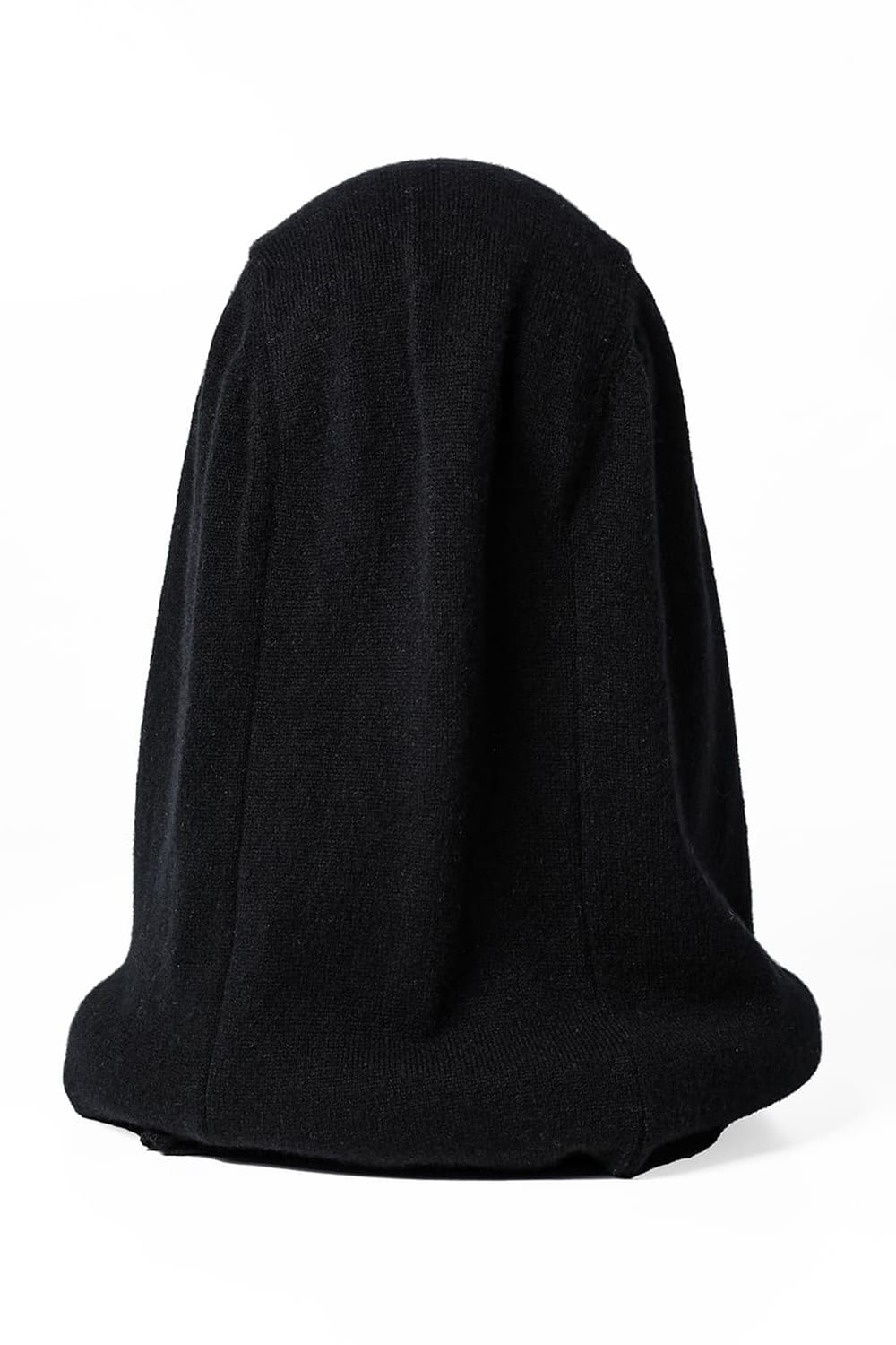 lambs wool huge balaclava Black