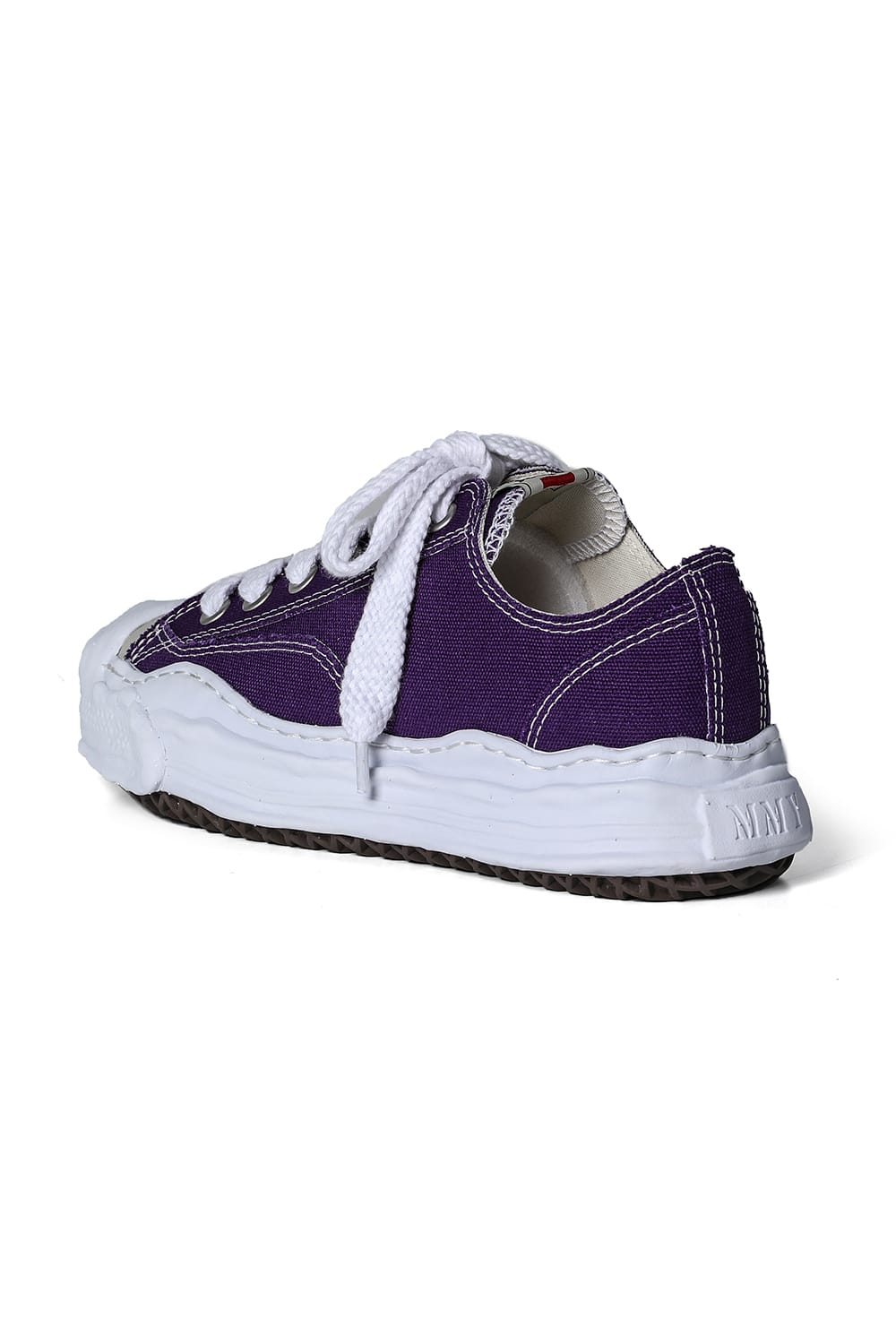 HANK Original sole Toe cap sneaker LOW canvas Purple