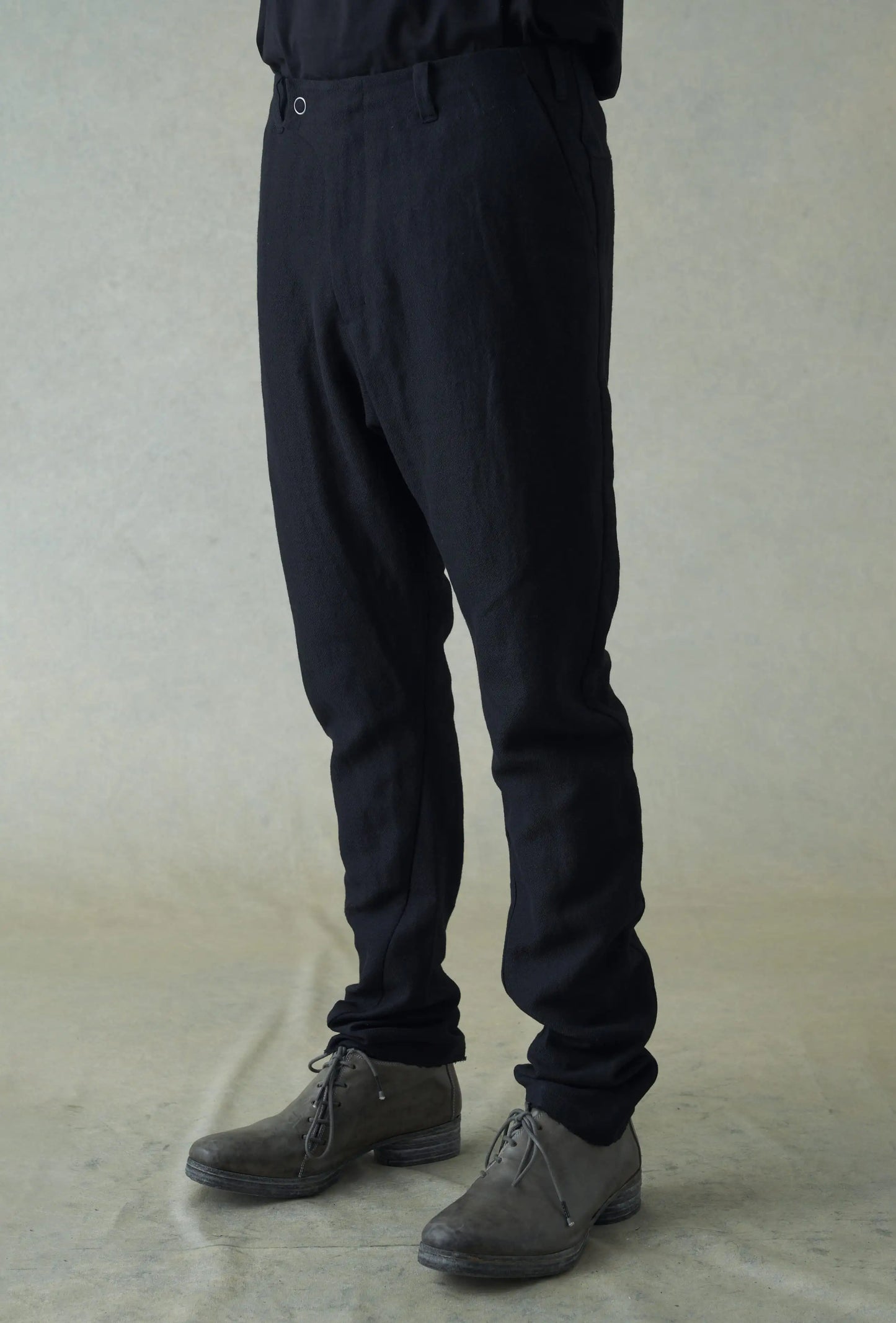 Slim pants wool / linen