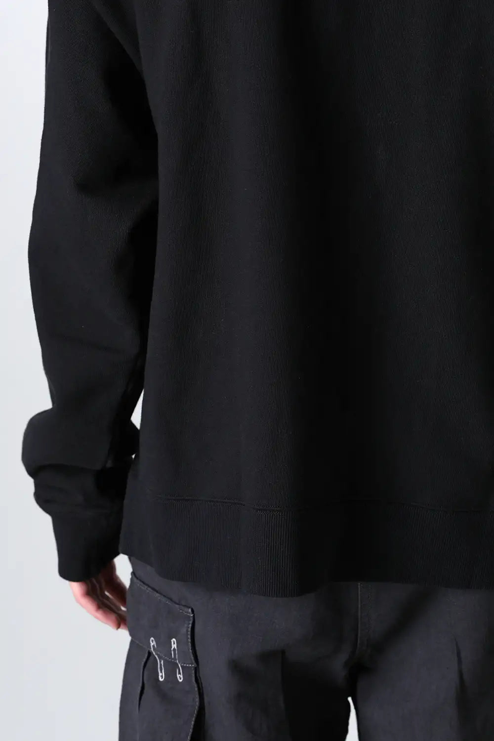 NASA Printed Hoodie Black