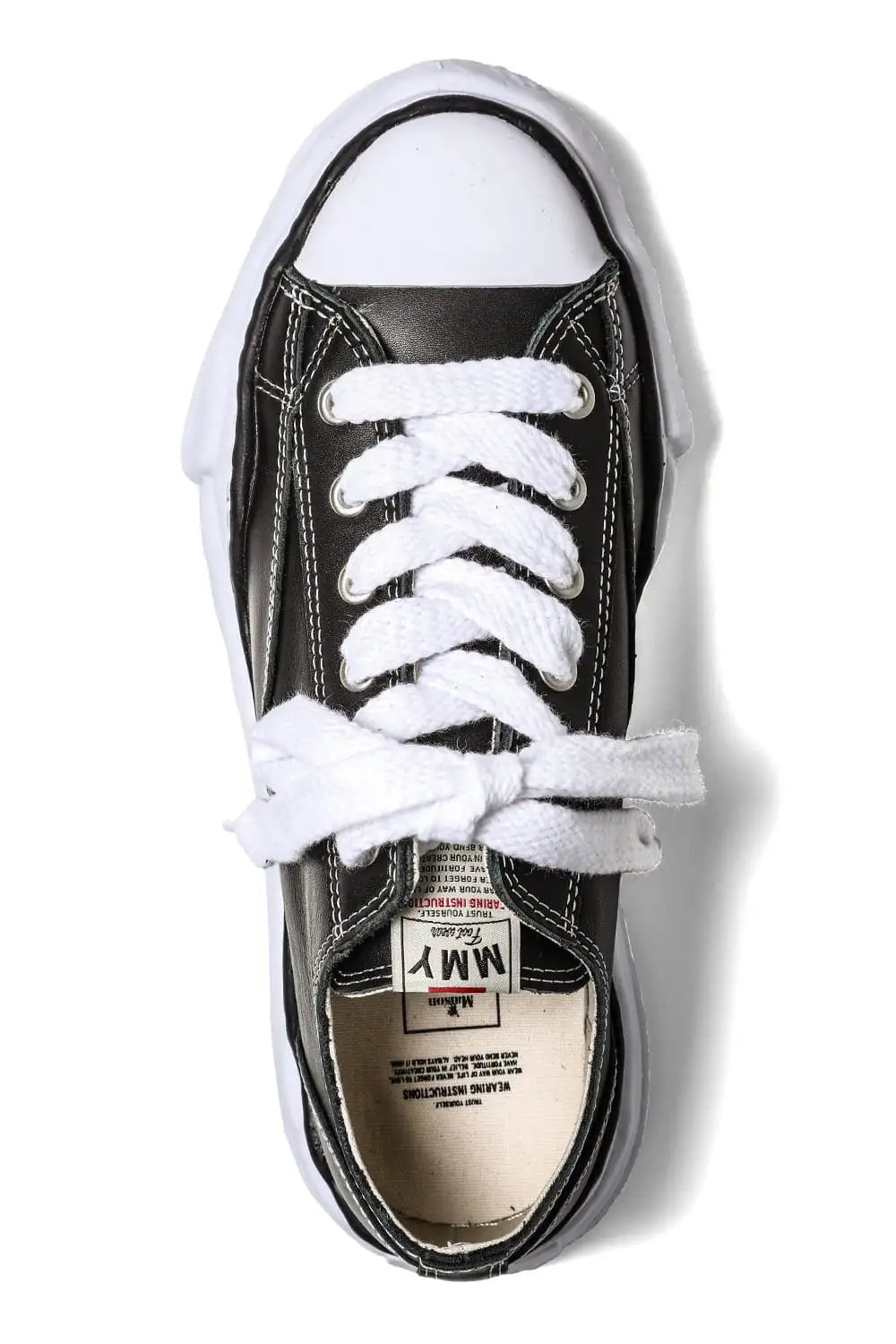 PETERSON Leather Low-Cut sneaker Black