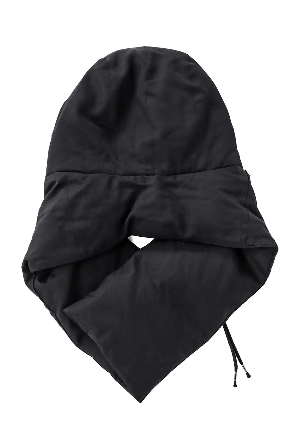 Rayon Twill Down Hooded Scarf