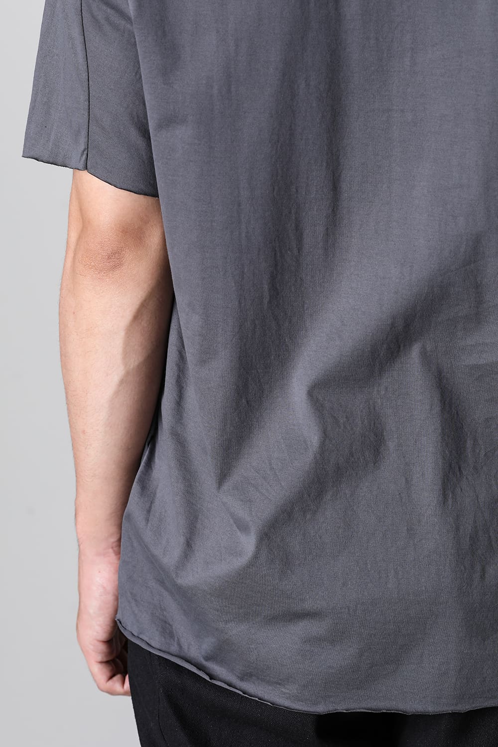 Sea Island cotton Short Sleeve T-shirt Gray