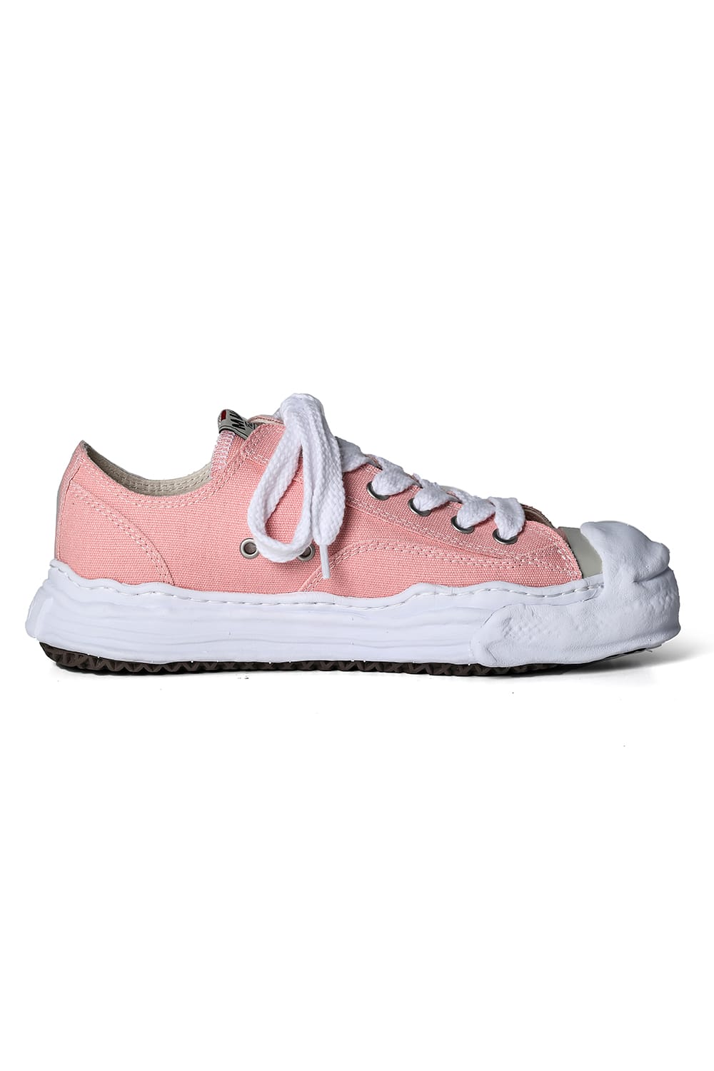 HANK Original sole Toe cap sneaker LOW canvas Pink