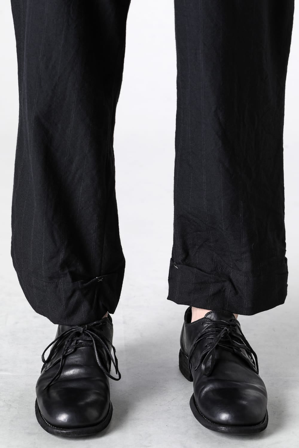New Silhouette Trousers Stripe Serge Wool DRIFTER( ST ver.)