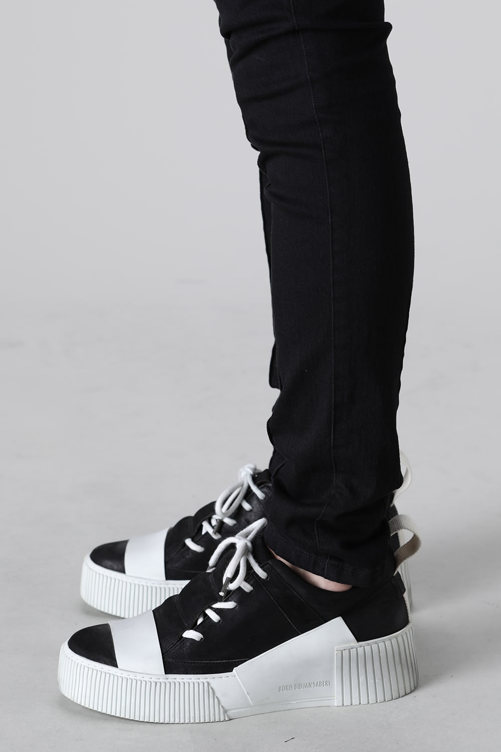 Organic Denim Darts SaruelPants Black