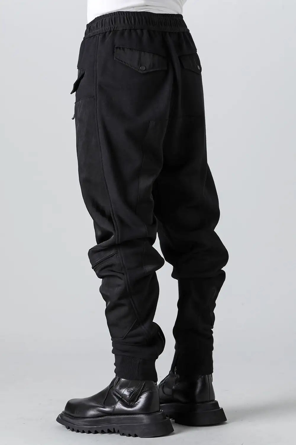 Cotton Sweat Long Zip Pants