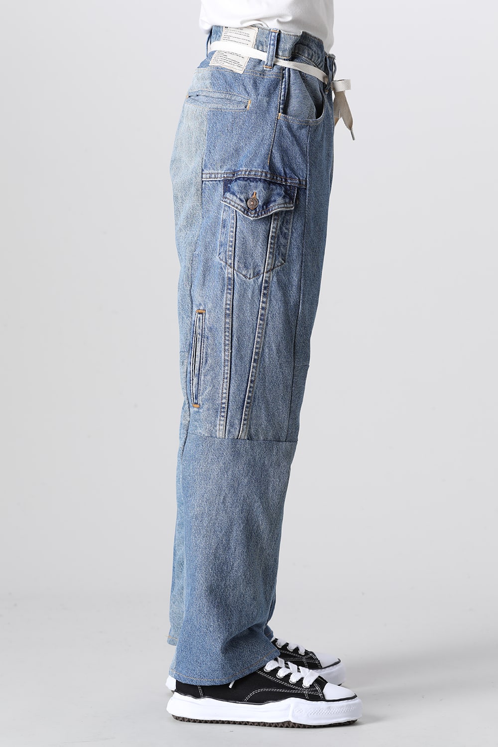 Denim Cargo Pants - L1