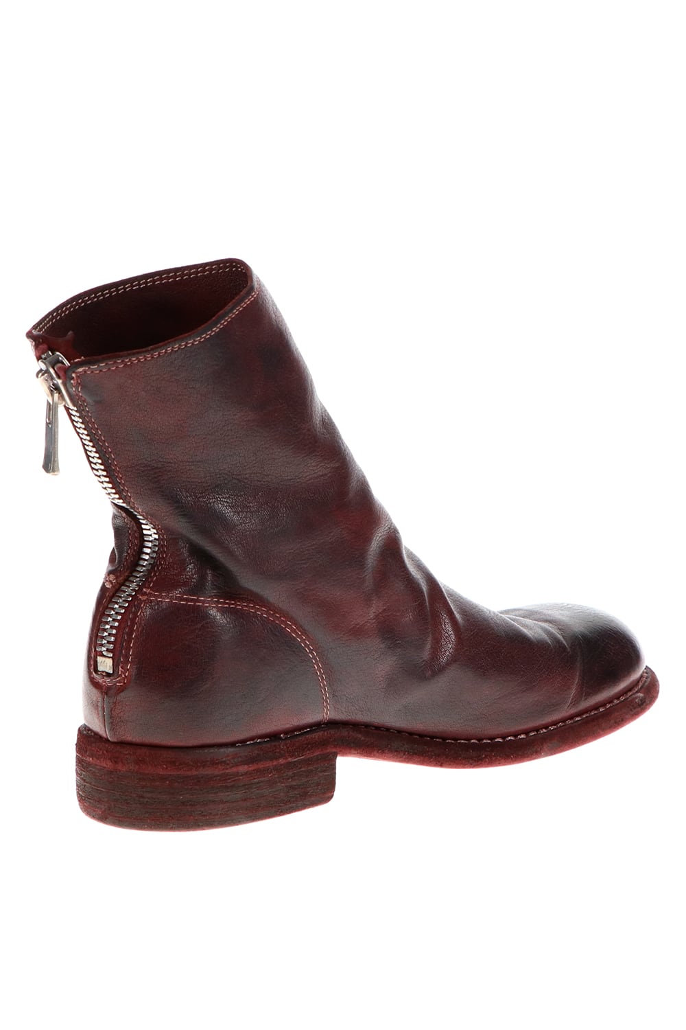 986 - Short Back Zip Boots